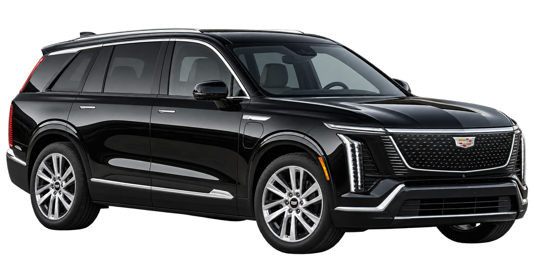 Black Cadillac VISTIQ - client-supplied vehicle image