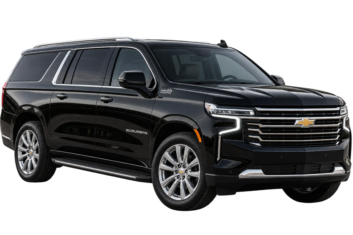 2025 Chevrolet Suburban — supplied vehicle illustration