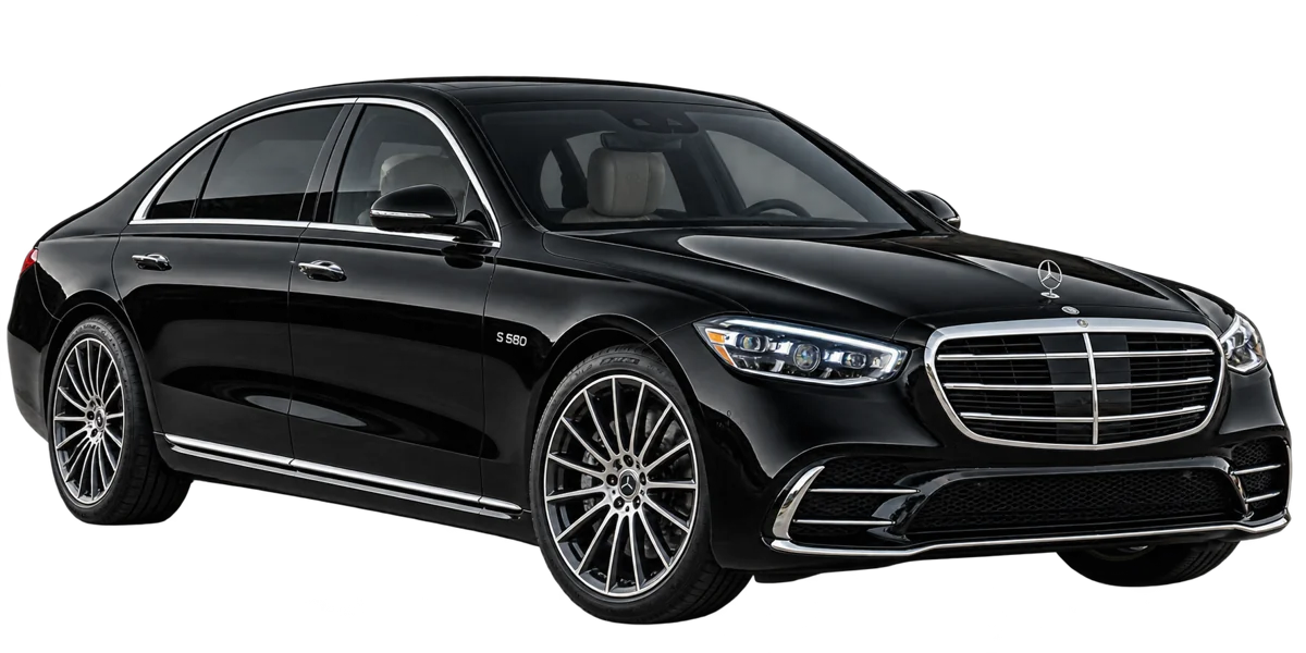 Mercedes-Benz S580 — supplied vehicle illustration